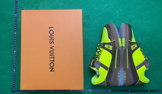 Louis Vuitton LV Trainer Neon Green