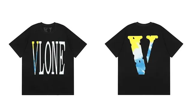 Vlone Tee Cloud V Logo