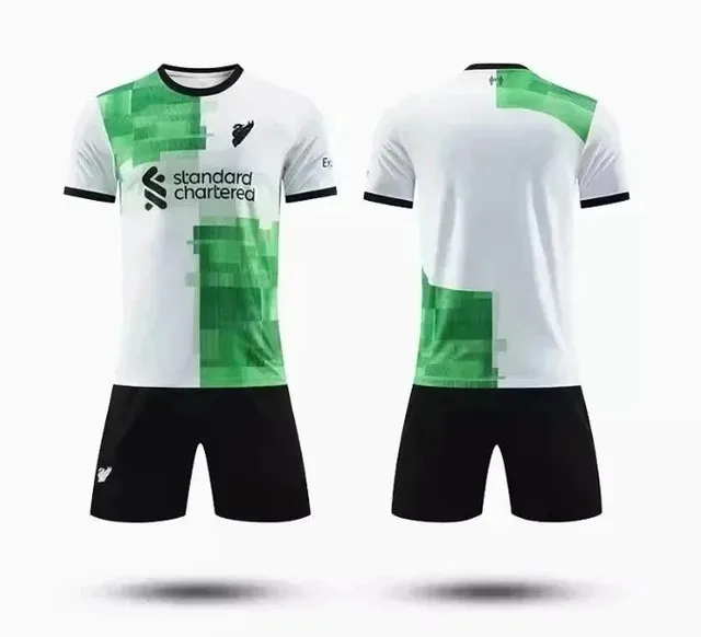 New Balance Liverpool FC Home Kit Digital Pixel Green