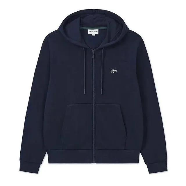 Lacoste Zip-Up Hoodie Classic Croc Logo