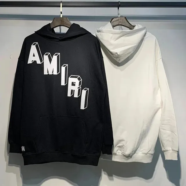 Off-White Hooded Sweatshirt 3D Logo Print