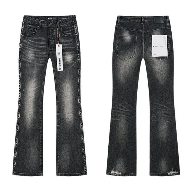 Levi's Flared Jeans Studded Distressed