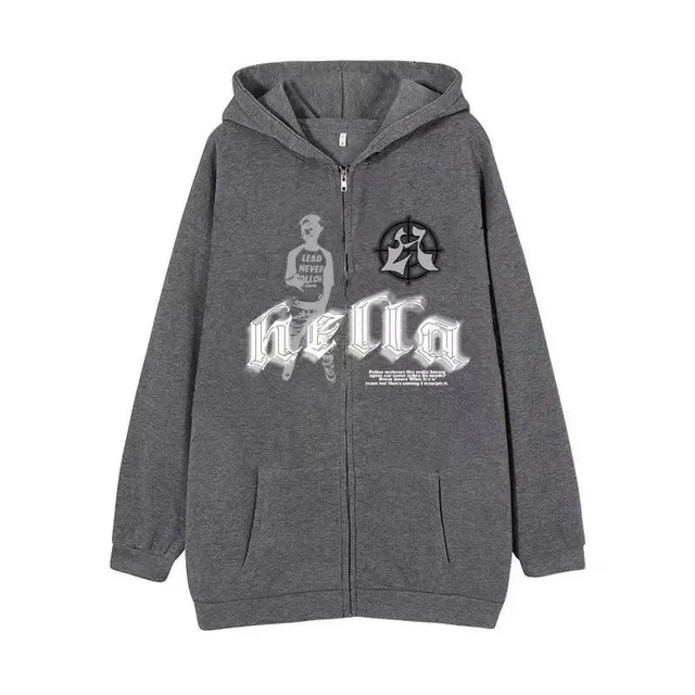 Hella Zip-Up Hoodie
