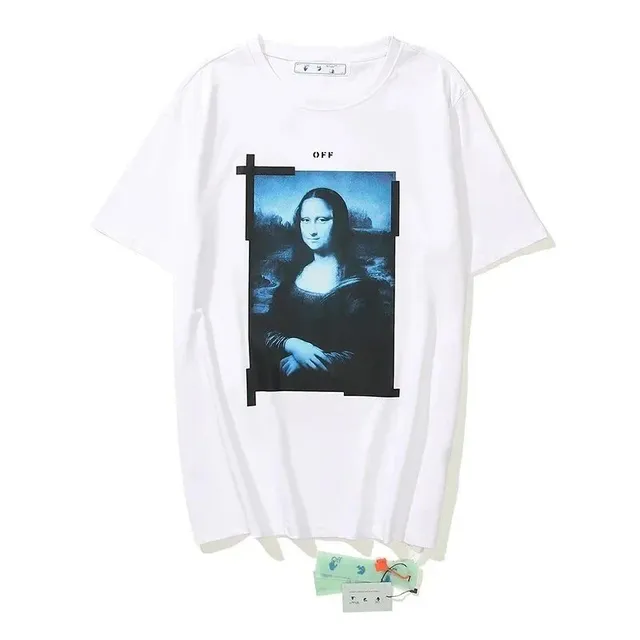 Off-White Mona Lisa Tee Mona Lisa Print