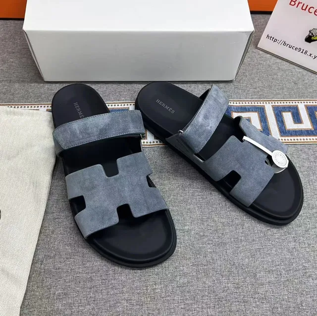Hermès Oran Sandal Suede H-Strap