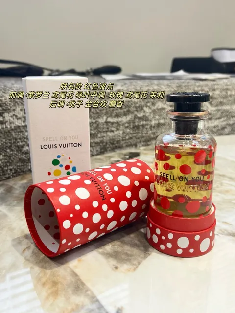 Louis Vuitton Spell On You Red Polka Dot
