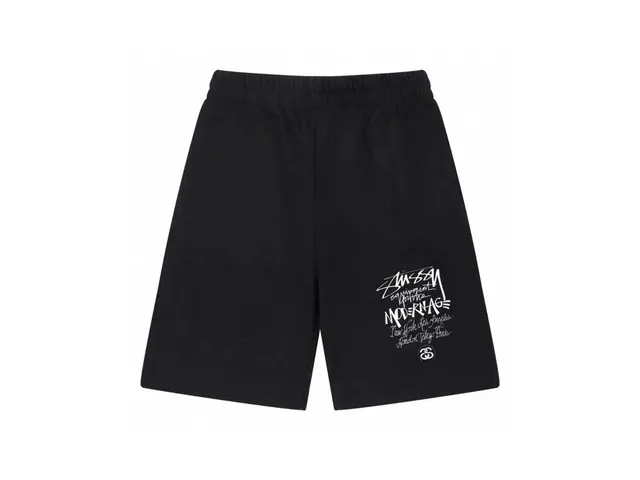 Stüssy × BAPE Shorts Modern Age Print