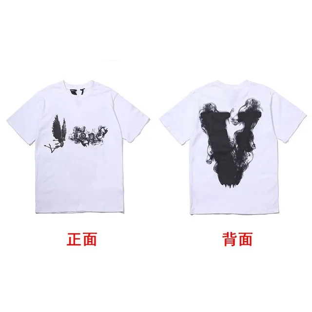 Vlone T-Shirt Medusa Smoke Print