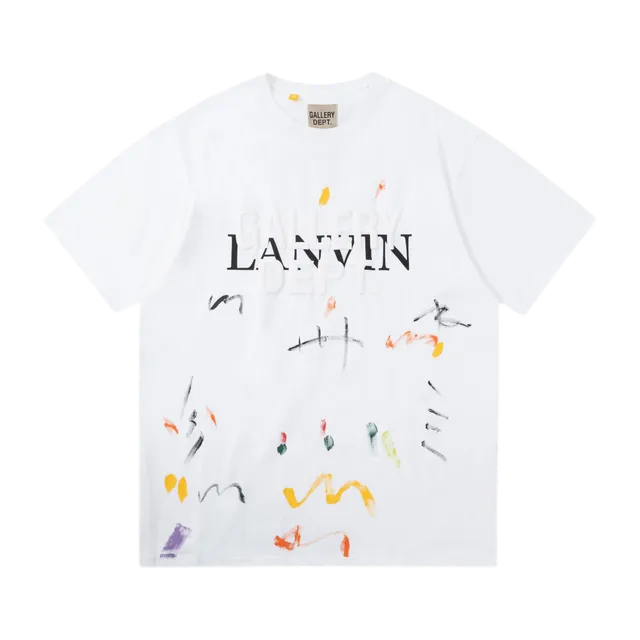 Gallery Dept. × Lanvin Graphic Tee Paint Splatter