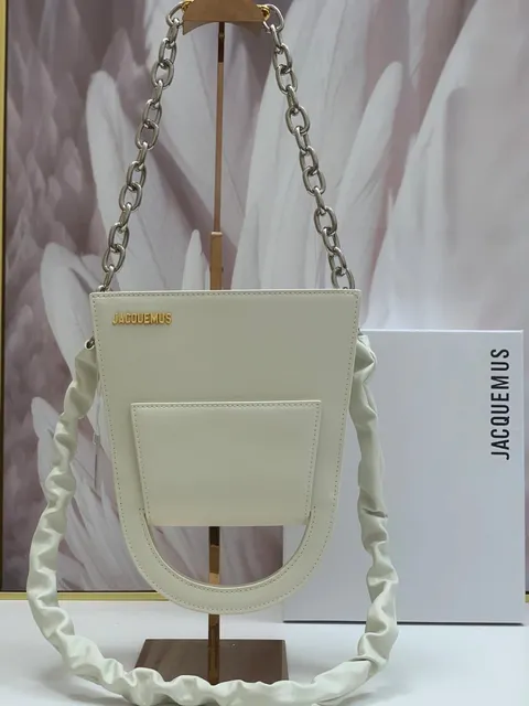 Jacquemus Le Chiquito Ruched Chain Strap