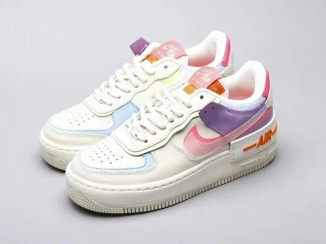 Nike Air Force 1 Shadow Low Pastel Rainbow