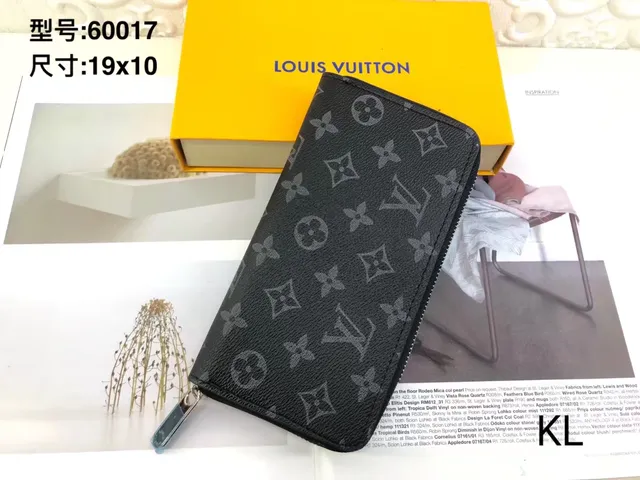 Louis Vuitton Zip Around Wallet Monogram Eclipse