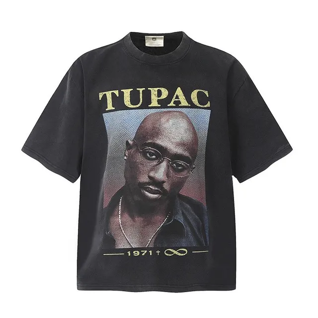 Graphic T-Shirt Tupac Portrait