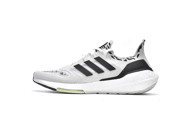 Adidas Ultraboost White Black Lime