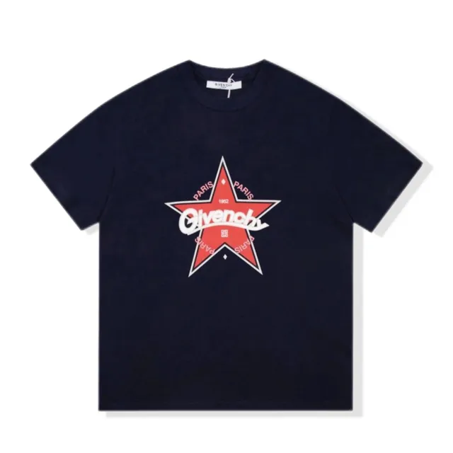Givenchy Star Logo T-Shirt Red Star Print