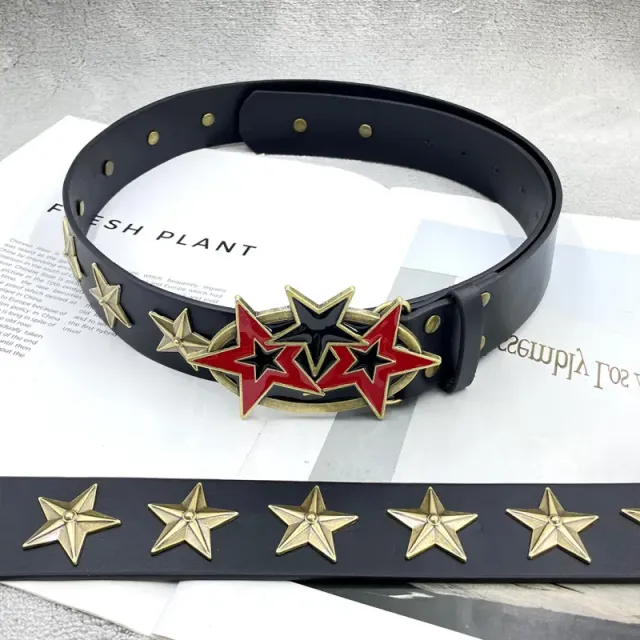 【15 red gold stars】crow ch holy sword heart belt
