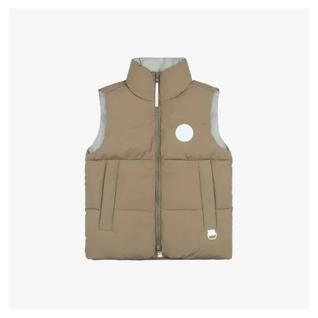 Puffer Vest Circle Logo