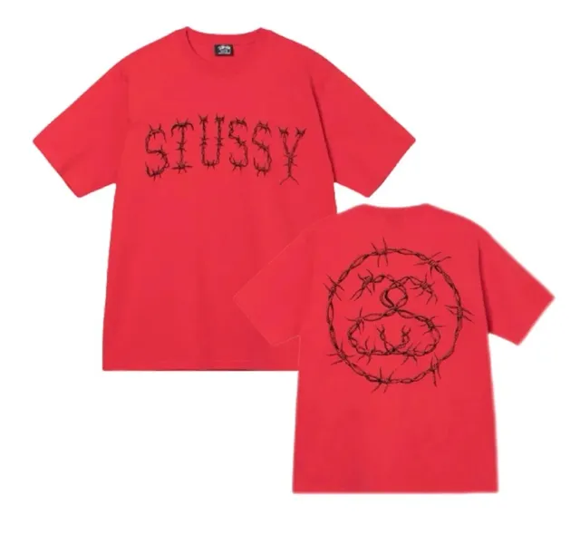 Stüssy Graphic Tee Barbed Wire Logo