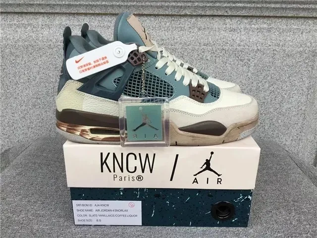 Air Jordan 4 Slate/Vanilla/Coffee Liquor