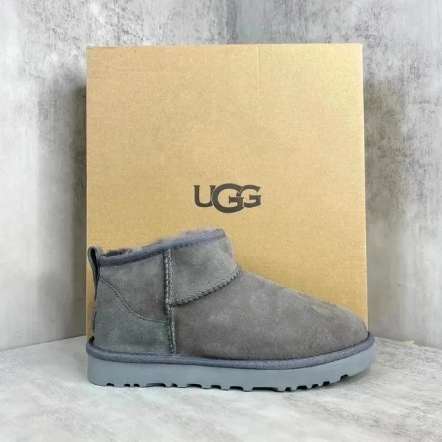 UGG Classic Mini Grey Suede