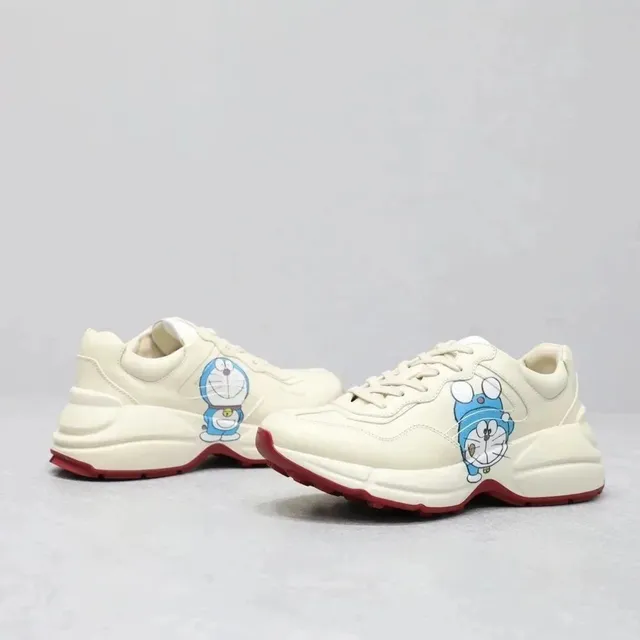 Gucci Trainer Doraemon Print