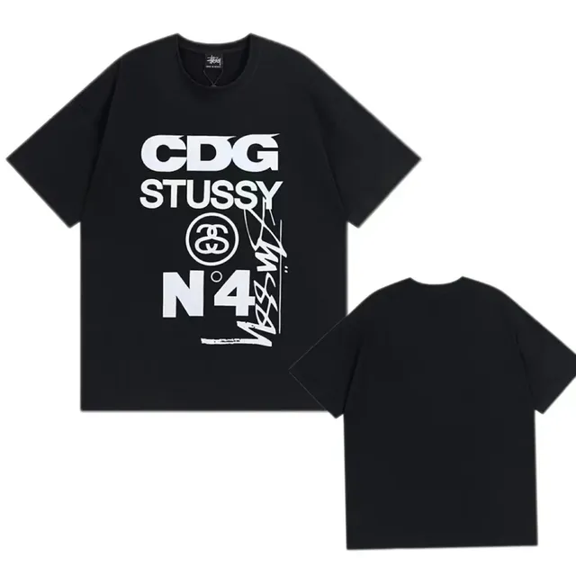 Stüssy × Comme des Garçons Graphic Tee CDG Stussy N°4