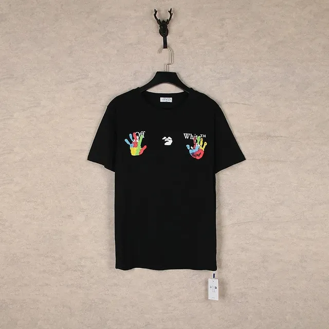 Off-White T-Shirt Hand Print