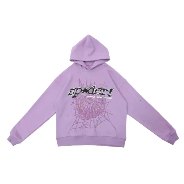 Sp5der Hoodie Spider Web Graphic