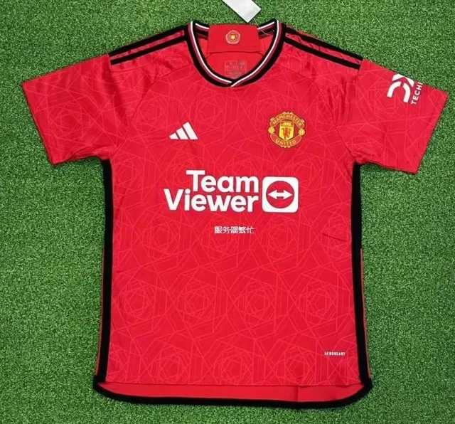 Adidas Manchester United Home Jersey TeamViewer Sponsor