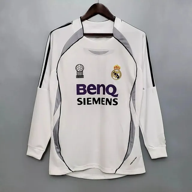 Adidas Real Madrid Home Jersey BenQ Siemens Sponsor