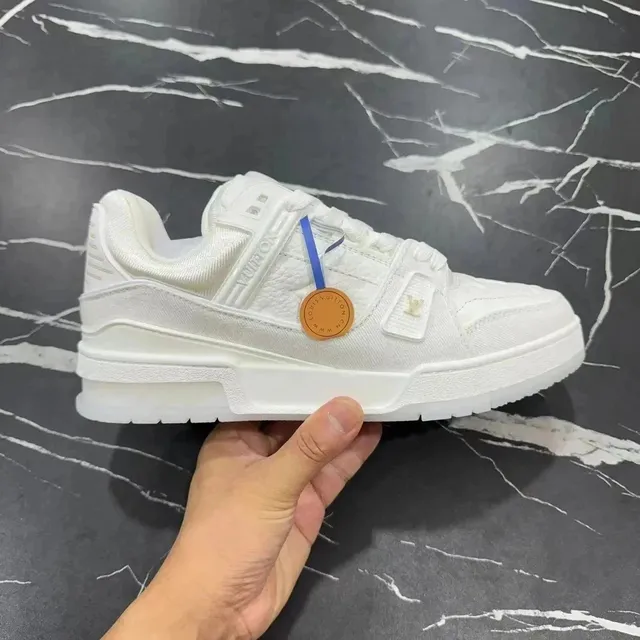 Louis Vuitton LV Trainer Monogram Denim