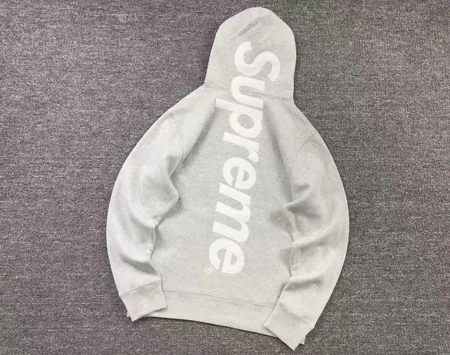 Supreme Box Logo Hoodie Heather Grey
