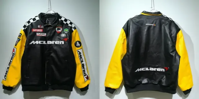 McLaren × Fragment Design Racing Jacket Checkered Sleeve Patch