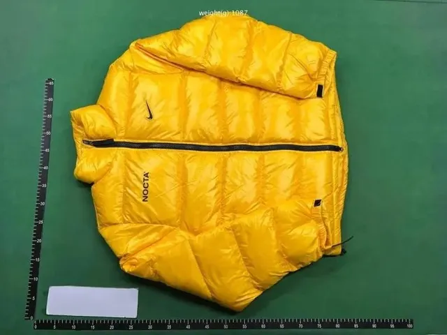 Nike NOCTA Puffer Jacket Vibrant Yellow