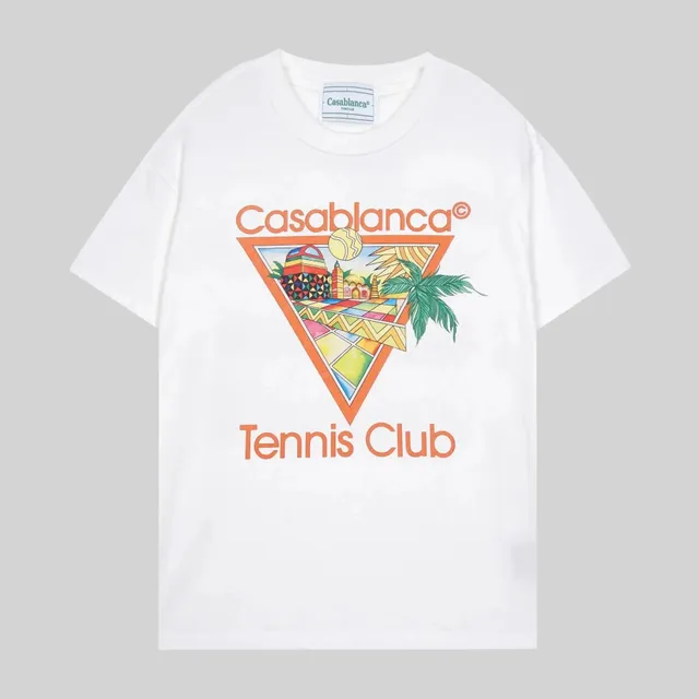Casablanca Tennis Club Tee Vintage Graphic