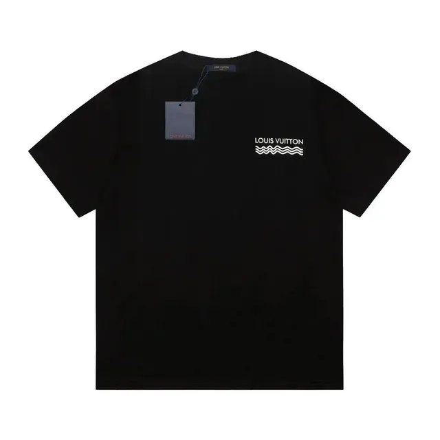Louis Vuitton T-Shirt Wave Logo