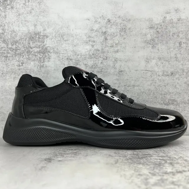 Prada Linea Rossa Trainer Patent Leather