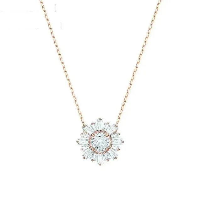 Tiffany & Co. Tiffany T Diamond Pendant Radiant Flower Design