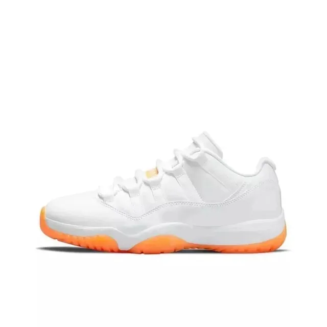Air Jordan 11 Low White Orange