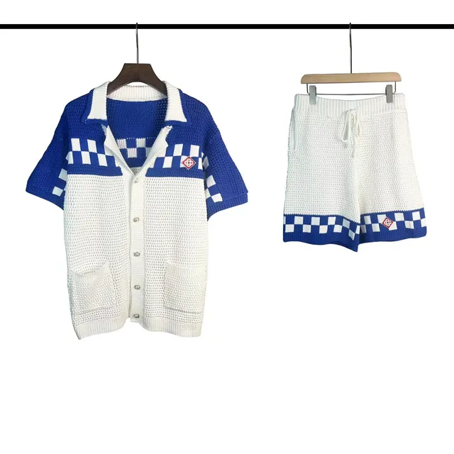 C.P. Company Knit Set Checkered Panel