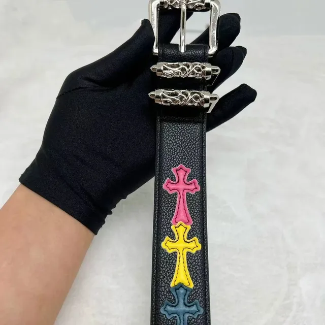 Chrome Hearts Cross Belt Triple Cross