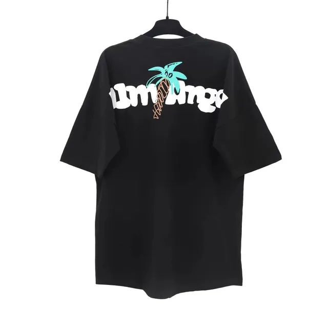 Palm Angels Tee Palm Tree Logo