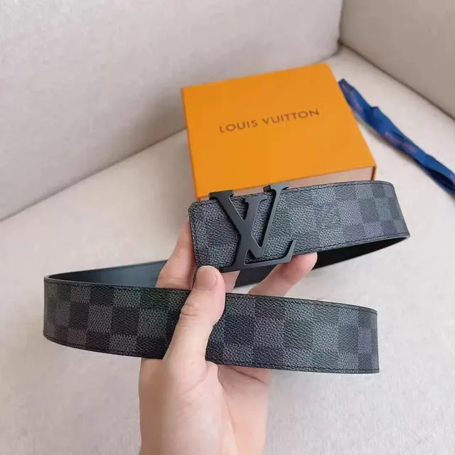 Louis Vuitton LV Belt Damier Graphite