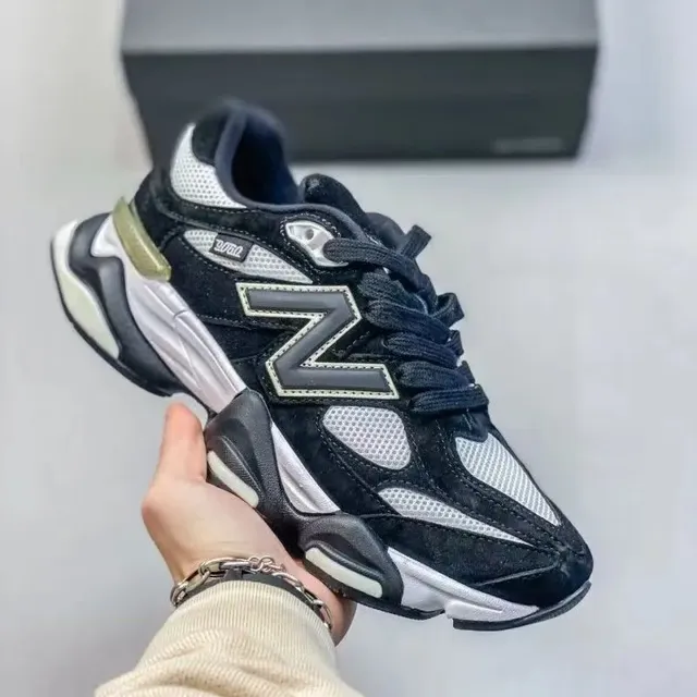 New Balance 9060 Black White Beige