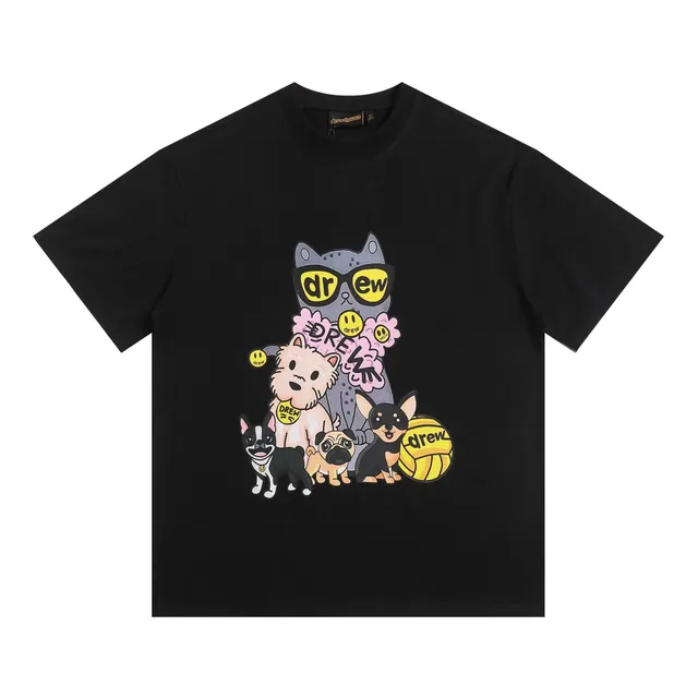 Drew House Graphic T-Shirt Pets Print