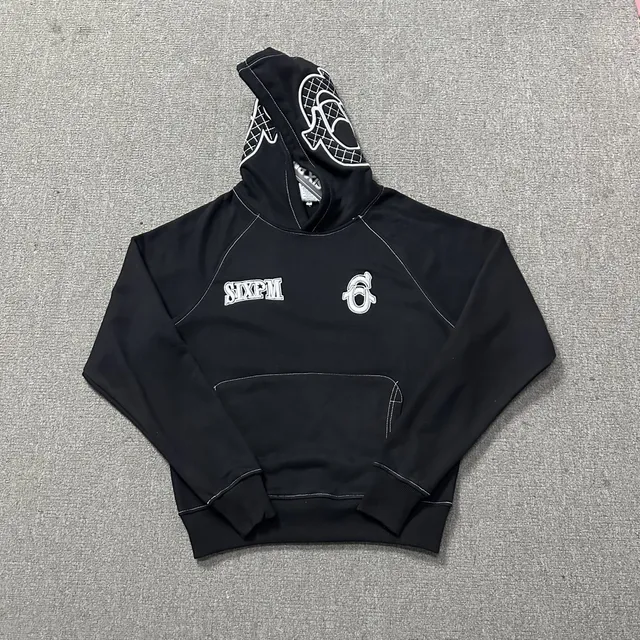 6PM Season Hoodie Embroidered Logo