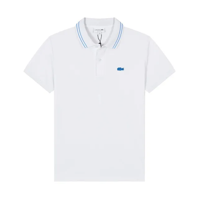 Lacoste Polo Shirt Blue Trim