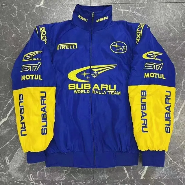 Subaru × Pirelli World Rally Team Jacket Racing Bomber