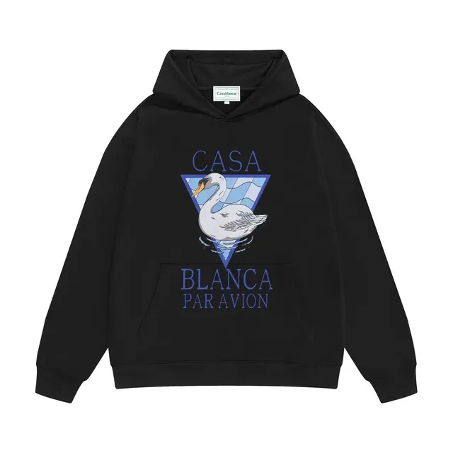 Casablanca Hoodie Swan Graphic