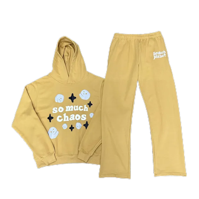 Broken Planet Hoodie and Joggers Set So Much Chaos